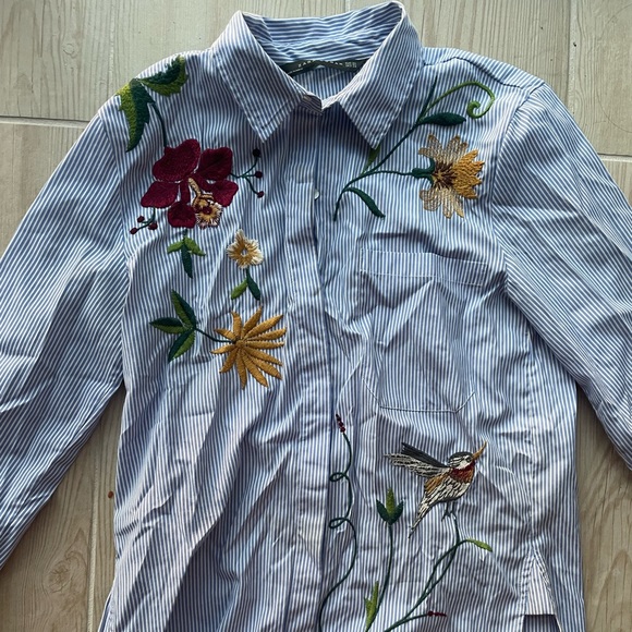 Zara embroidered tunic - Picture 1 of 2